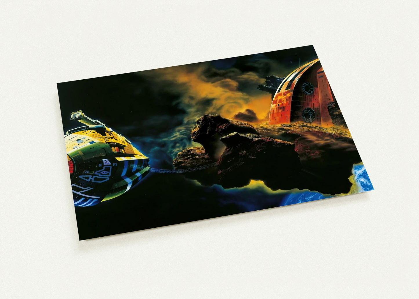 Chris Foss By Chris Foss Pack of 10 Post Cards | Chris Foss Post Cards | A6 (10.5 x 14.8 cm) - 4.1 x 5.8 inches