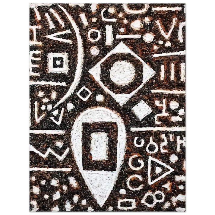 Richard Pousette-Dart - Inbalance of Time - 1992 75x100 cm / 30x40inches Fine Art Poster