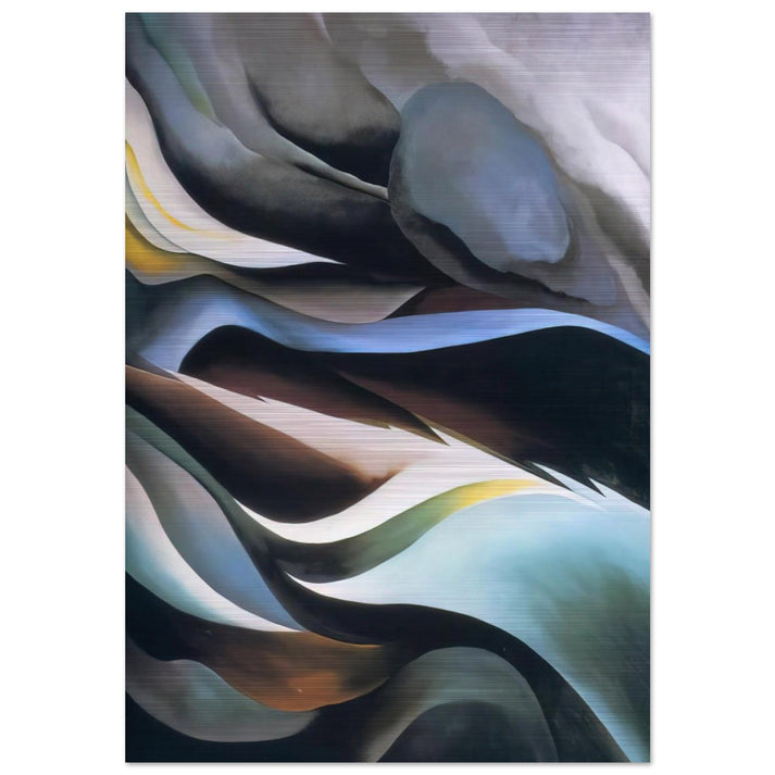 From the Lake - Georgia O'Keeffe Brushed Aluminum Print - 70x100 cm / 28x40 inches | Georgia O'Keeffe Aluminum Print | Georgia O'Keeffe Prints