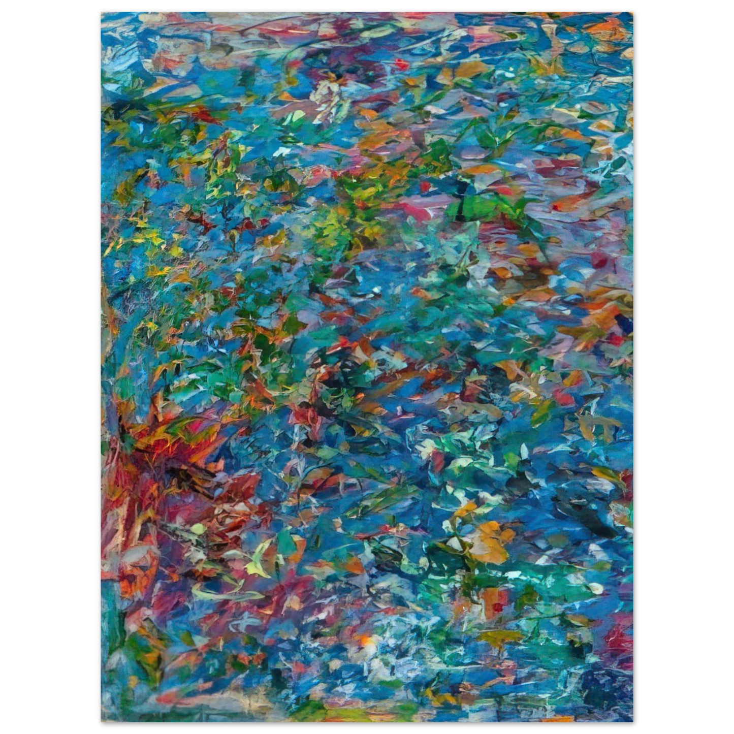 Milton Resnick - UNTITLED 1963 75x100 cm / 30x40inches Fine Art Poster