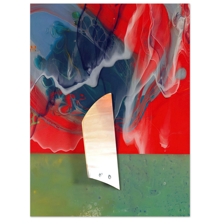 Sam Gilliam - Plow 75x100 cm / 30x40inches Fine Art Poster