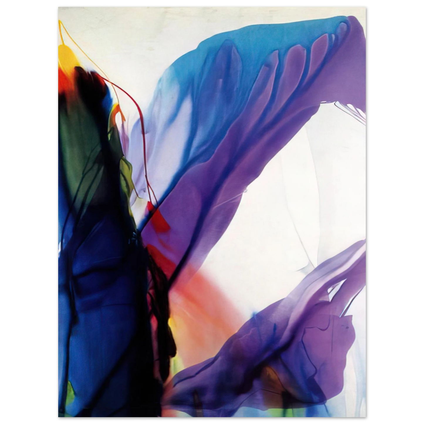 Paul Jenkins - Phenomena Yonder Near - 1964 75x100 cm / 30x40inches Fine Art Poster