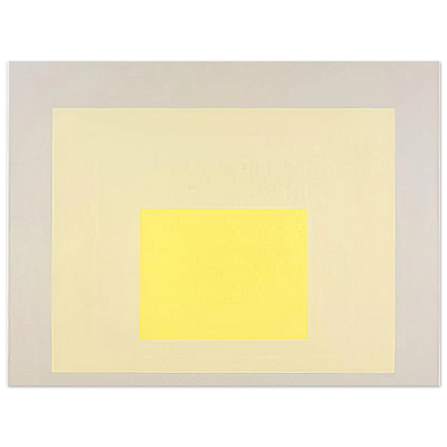 Josef Albers - HOMAGE TO THE SQUARE AMALGAMATING 1971 75x100 cm / 30x40inches Fine Art Poster