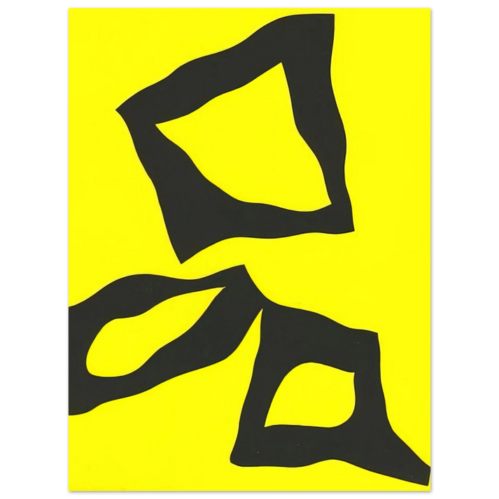 Jean Arp - Hasard 75x100 cm / 30x40inches Fine Art Poster