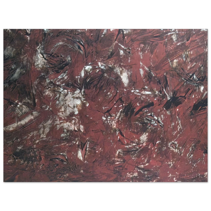Milton Resnick - UNTITLED 1982 75x100 cm / 30x40inches Fine Art Poster