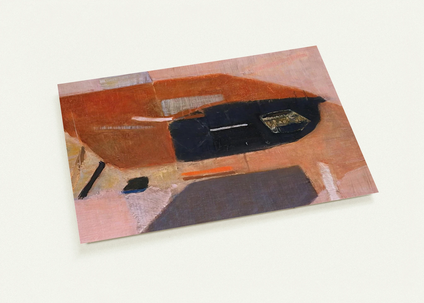 Number 2 - 1954 By Kenzo Okada Pack of 10 Post Cards | Kenzo Okada Post Cards | A6 (10.5 x 14.8 cm) - 4.1 x 5.8 inches