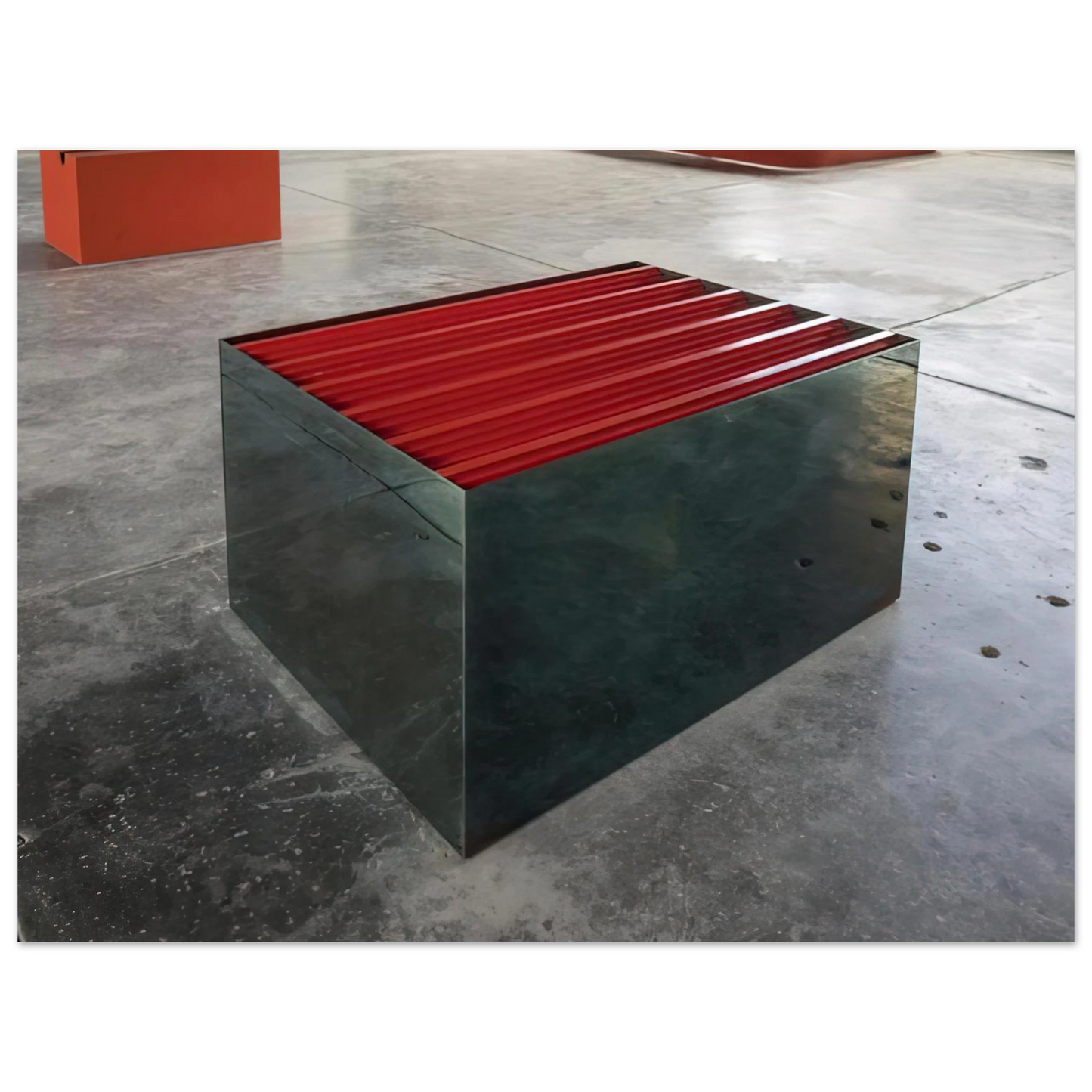 Donald Judd - Untitled The Block - 1965 75x100 cm / 30x40inches Fine Art Poster