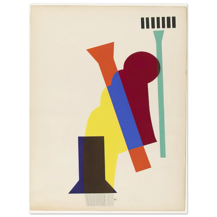 Man Ray - CONCRETE MIXER FROM THE PORTFOLIO REVOLVING DOORS 1926 75x100 cm / 30x40inches Fine Art Poster