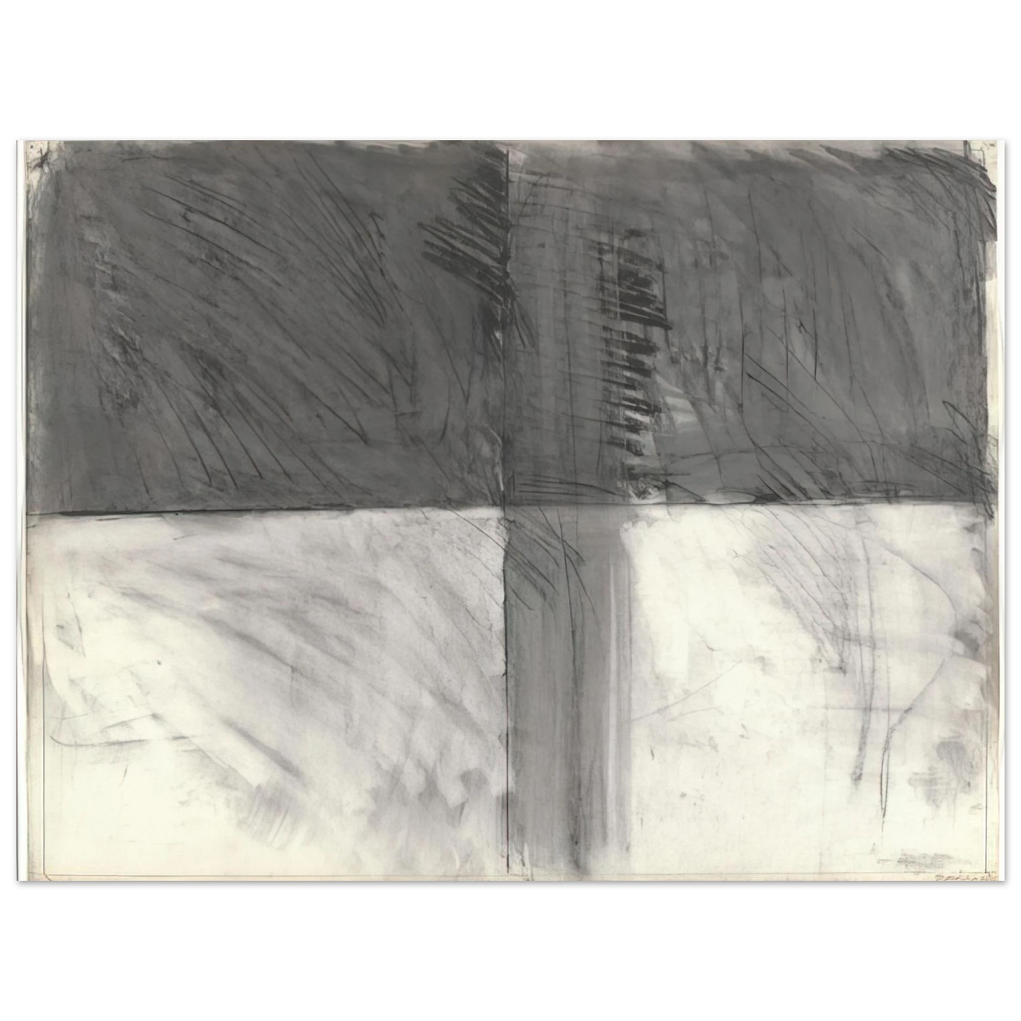 Brice Marden - Untitled - 1962 75x100 cm / 30x40inches Fine Art Poster