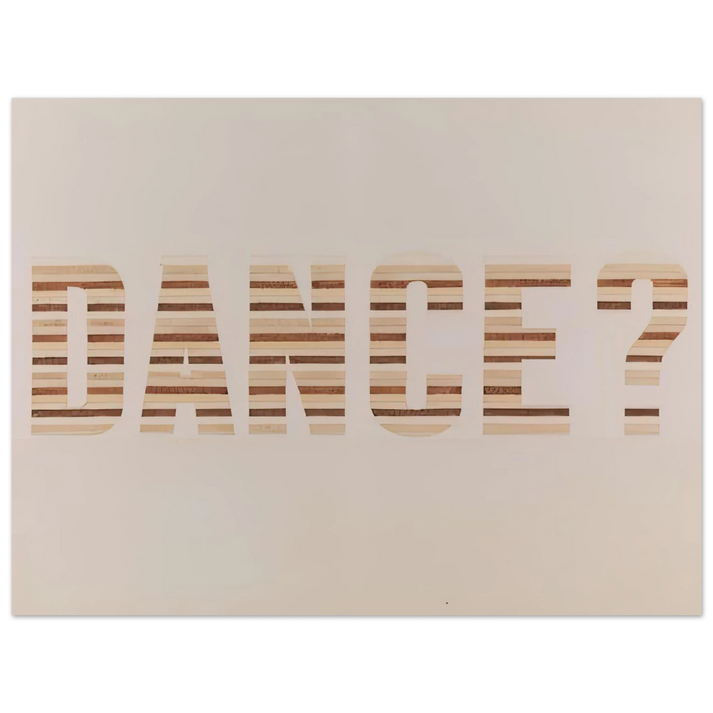 Edward Ruscha - DANCE 1973 0 75x100 cm / 30x40inches Fine Art Poster