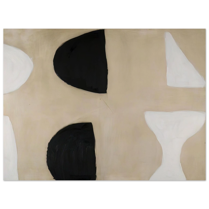 William Scott - Angle - 1963 75x100 cm / 30x40inches Fine Art Poster