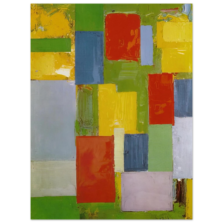 Hans Hofmann - Abstract Euphony 75x100 cm / 30x40inches Fine Art Poster