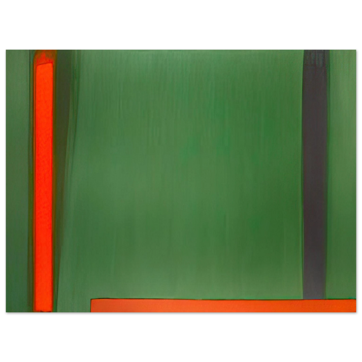 John Hoyland - 19.12.66 - 1966 75x100 cm / 30x40inches Fine Art Poster