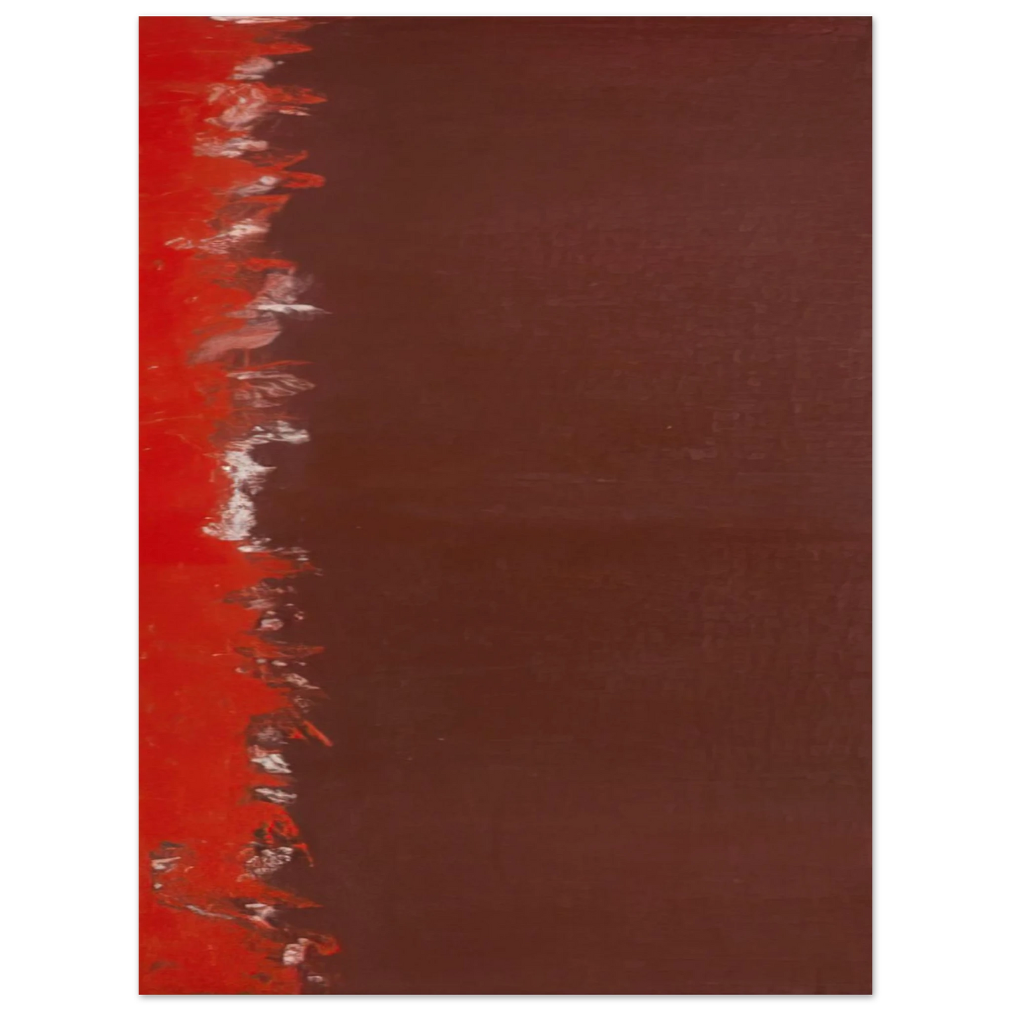 Barnett Newman - Untitled 3 75x100 cm / 30x40inches Fine Art Poster