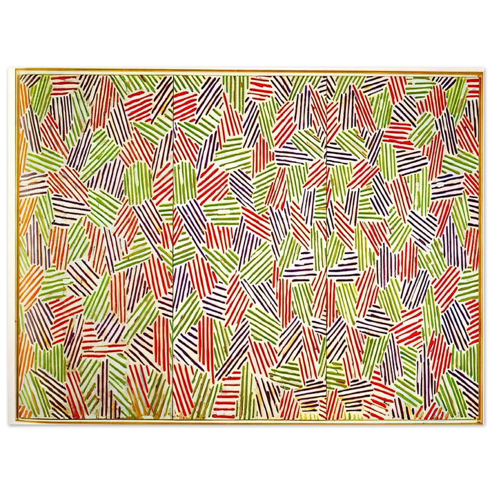 Jasper Johns - SCENT 75x100 cm / 30x40inches Fine Art Poster