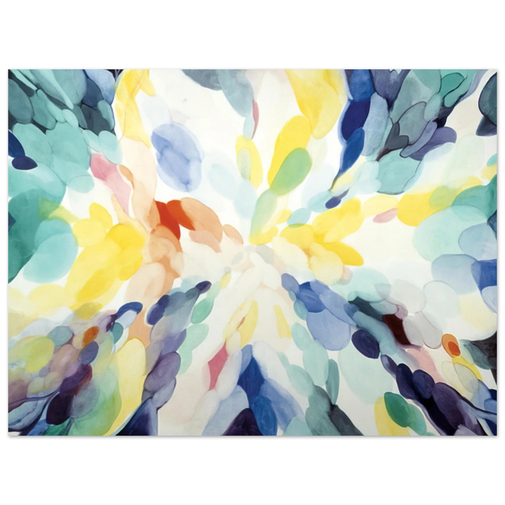 Alice Baber - Wheel of Day 75x100 cm / 30x40inches Fine Art Poster