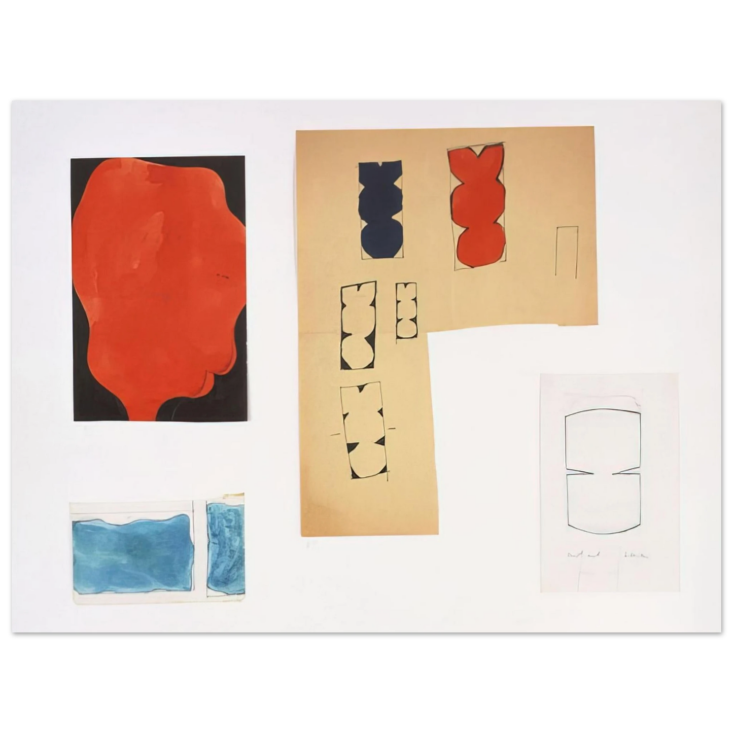 Ellsworth Kelly - Tablet #91 75x100 cm / 30x40inches Fine Art Poster