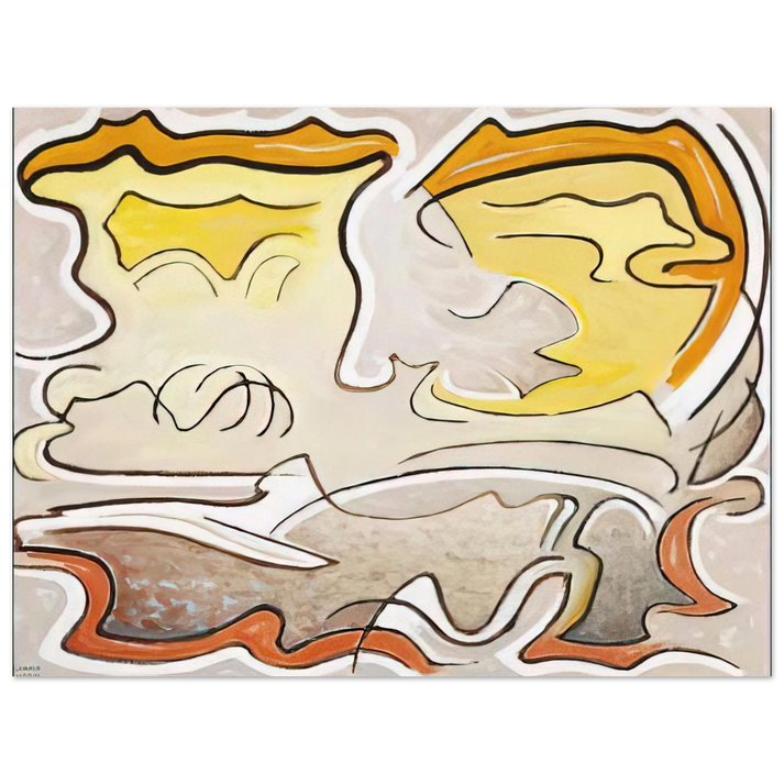 Lawren Harris - LSH 83 - 1957 75x100 cm / 30x40inches Fine Art Poster