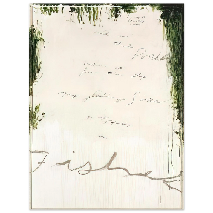 Cy Twombly - Untitled Part I 75x100 cm / 30x40inches Fine Art Poster