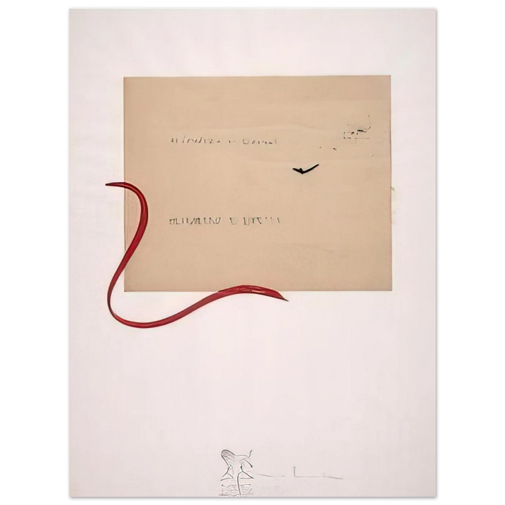 Alighiero Boetti - UNTITLED TUFFATORE 1986 75x100 cm / 30x40inches Fine Art Poster
