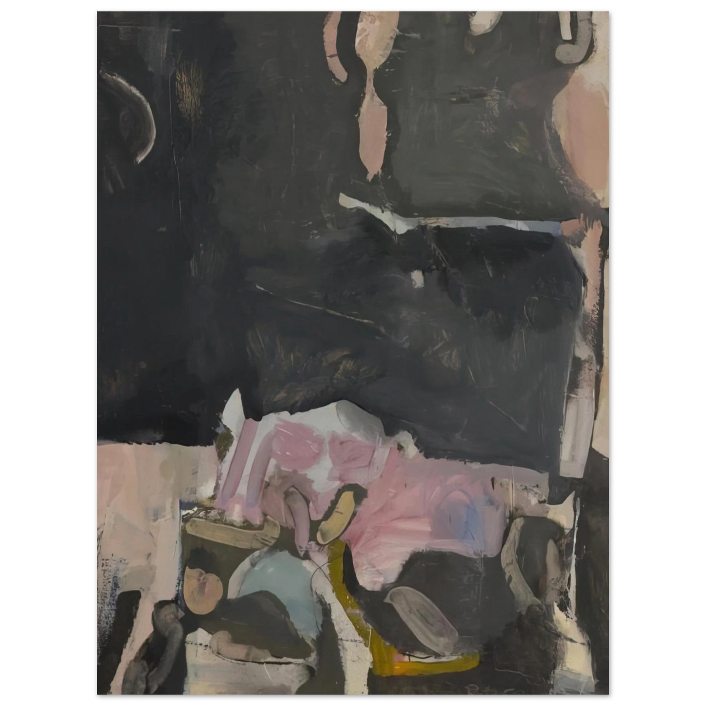 Richard Diebenkorn - Berkeley #7 75x100 cm / 30x40inches Fine Art Poster