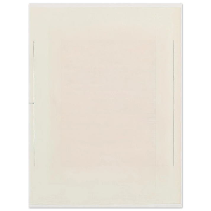 Agnes Martin - Red Bird 75x100 cm / 30x40inches Fine Art Poster