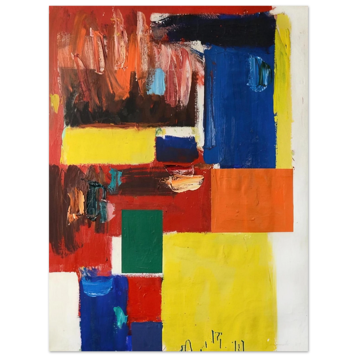 Taro Yamamoto - UNTITLED 1964 75x100 cm / 30x40inches Fine Art Poster
