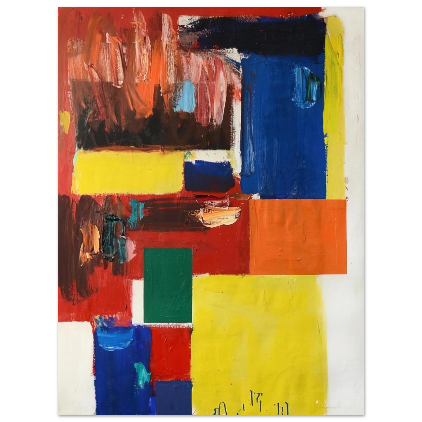 Taro Yamamoto - UNTITLED 1964 75x100 cm / 30x40inches Fine Art Poster