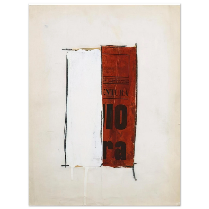 Mario Schifano - Untitled - 1961 75x100 cm / 30x40inches Fine Art Poster