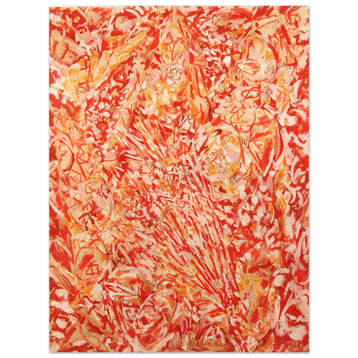 Lee Krasner - Summer Play 75x100 cm / 30x40inches Fine Art Poster