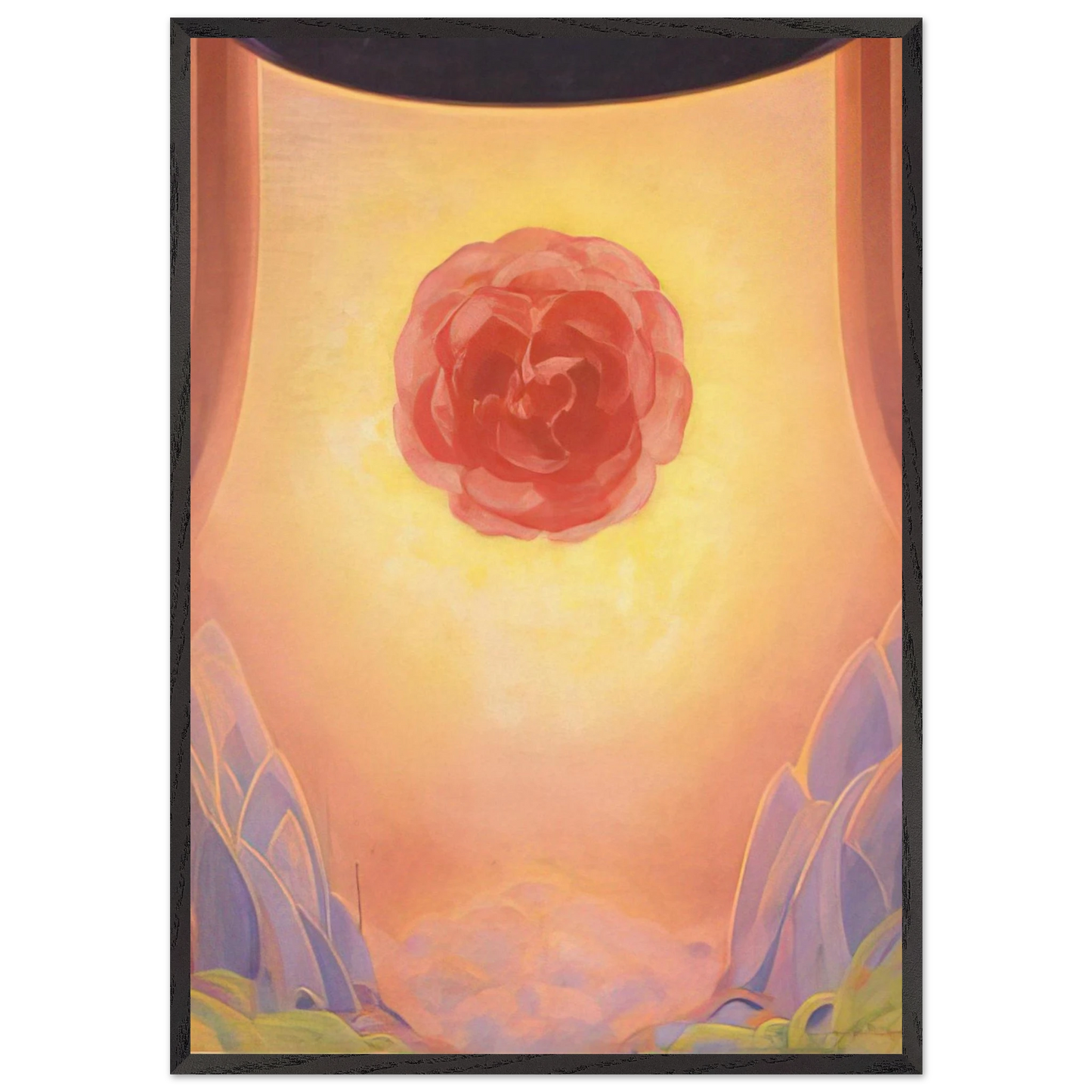 Incarnation - 1929 - Agnes Lawrence Pelton 70x100 cm / 28x40 inches Framed Art Print – Black Wooden Frame