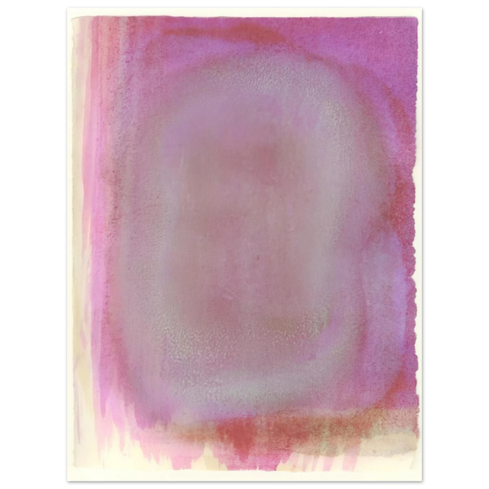 Gotthard Graubner - UNTITLED 1964 75x100 cm / 30x40inches Fine Art Poster