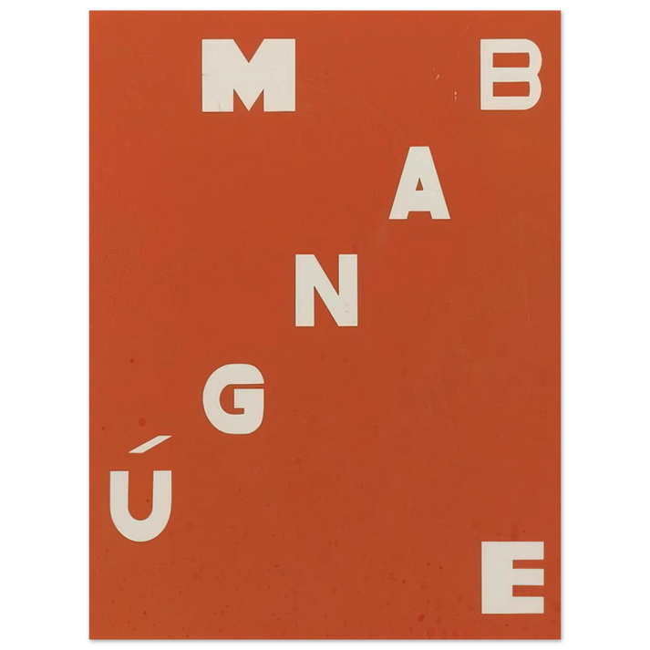 Helio Oiticica - Mangúe Bangúe - Neo-Concretism 75x100 cm / 30x40inches Fine Art Poster