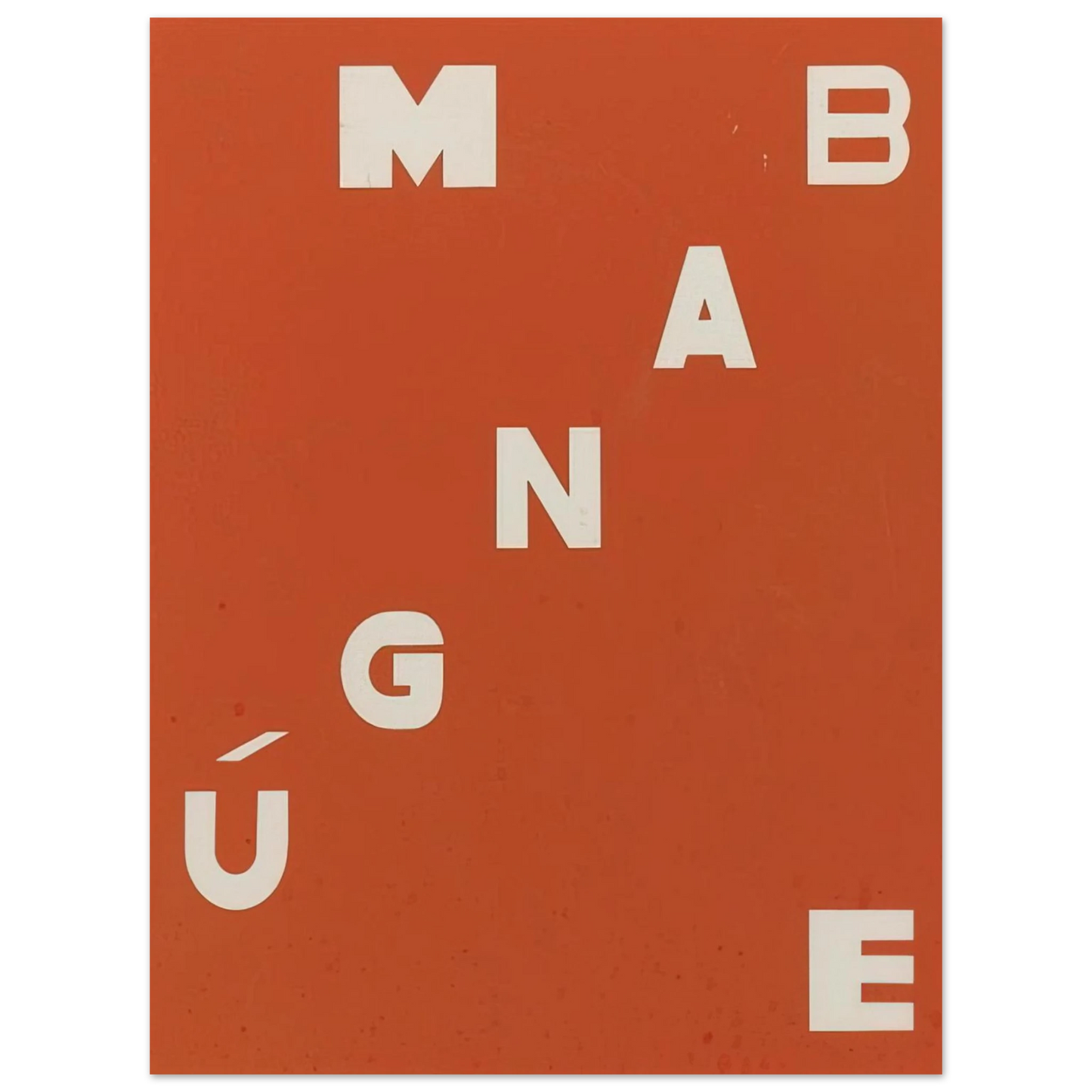 Helio Oiticica - Mangúe Bangúe - Neo-Concretism 75x100 cm / 30x40inches Fine Art Poster