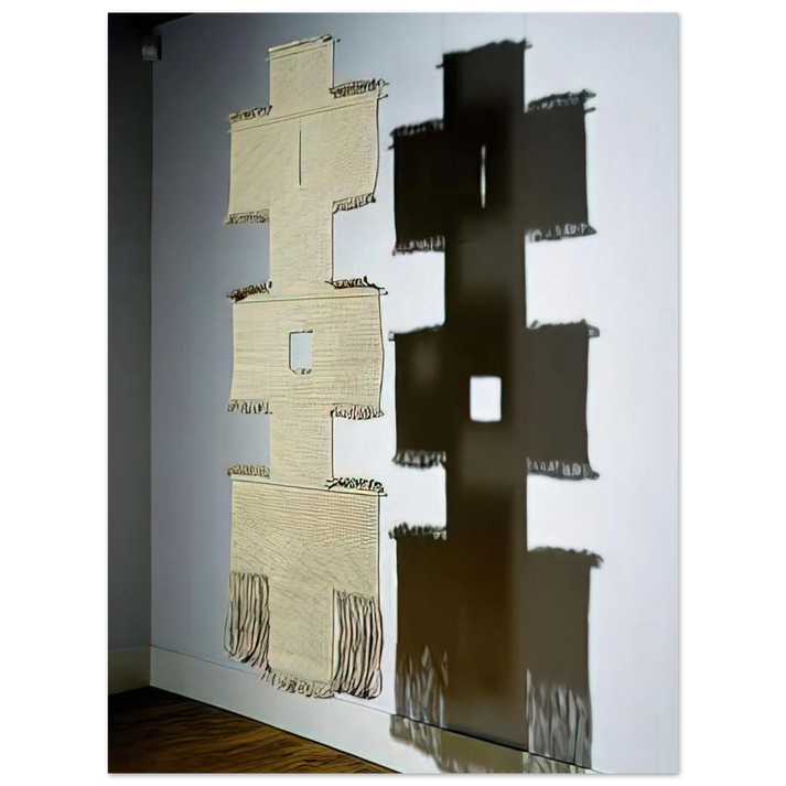 Lenore Tawney - PATH II 1966 75x100 cm / 30x40inches Fine Art Poster