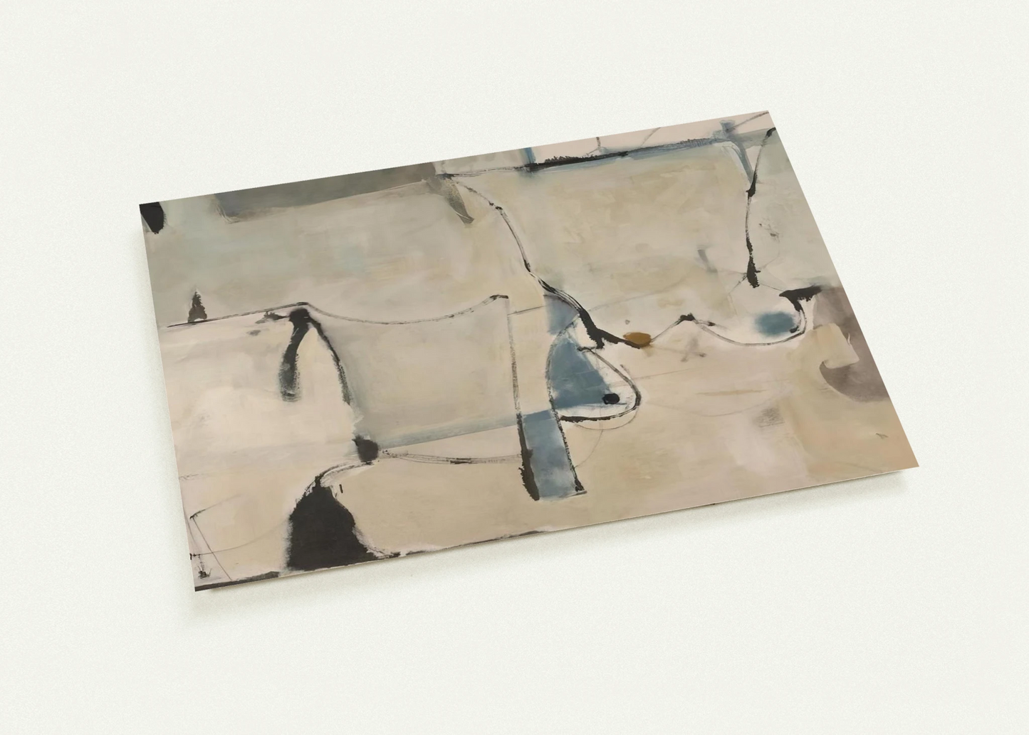 Miller 22 By Richard Diebenkorn Pack of 10 Post Cards | Richard Diebenkorn Post Cards | A6 (10.5 x 14.8 cm) - 4.1 x 5.8 inches