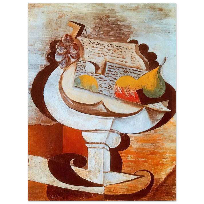 Pablo Picasso - Fruit dish 75x100 cm / 30x40inches Fine Art Poster