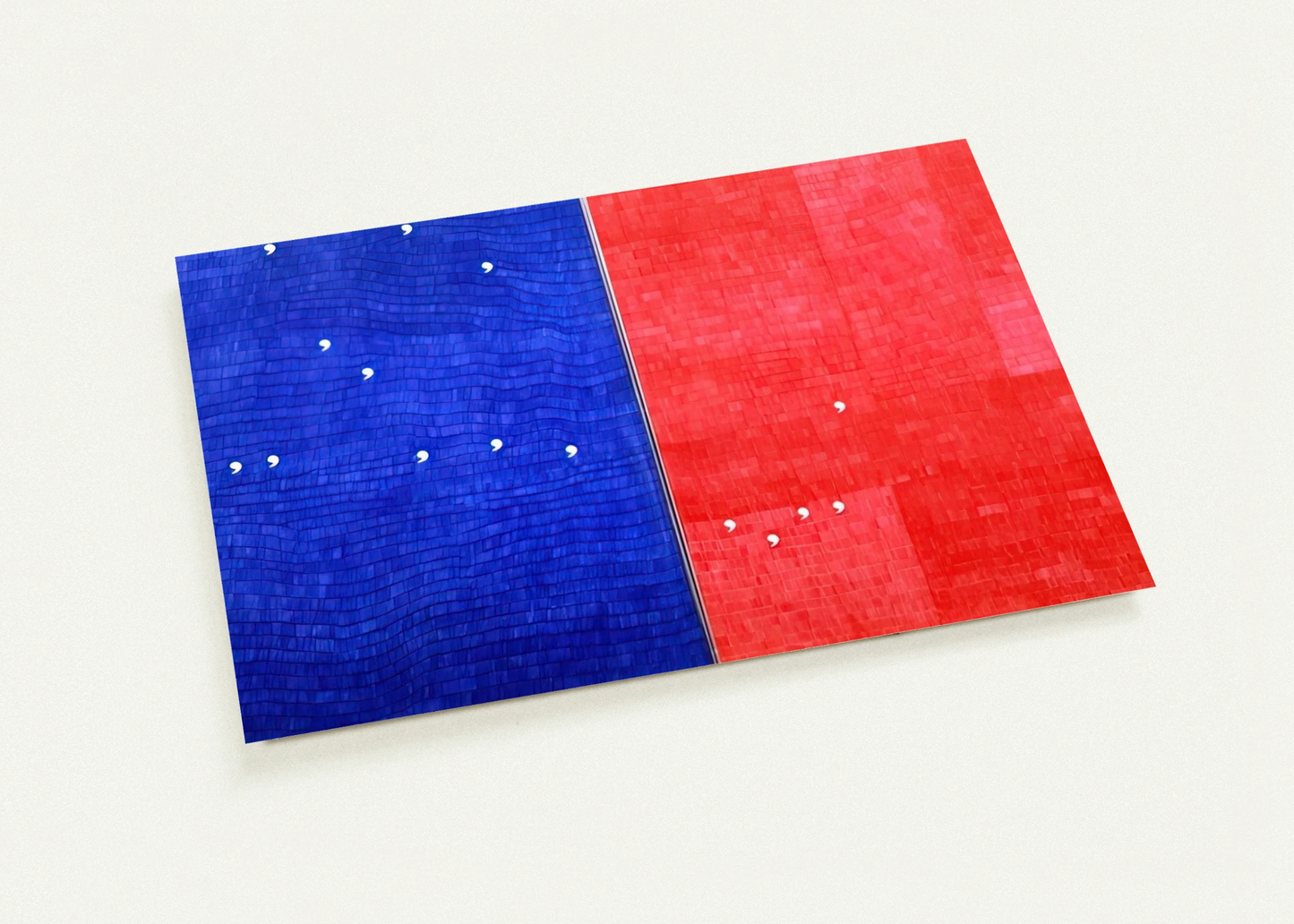 IMMAGINANDO TUTTO 1982 By Alighiero Boetti Pack of 10 Post Cards | Alighiero Boetti Post Cards | A6 (10.5 x 14.8 cm) - 4.1 x 5.8 inches