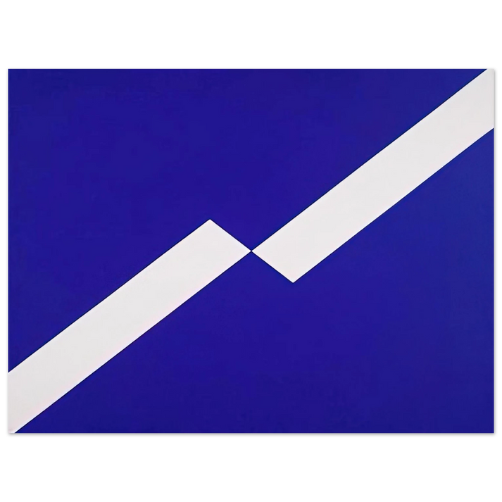 Carmen Herrera - Encounter - 2009 75x100 cm / 30x40inches Fine Art Poster