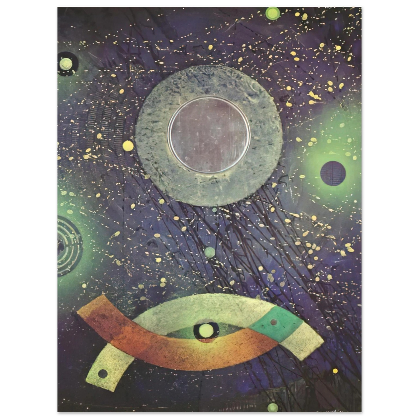 Max Ernst - La Dernière Forêt 75x100 cm / 30x40inches Fine Art Poster