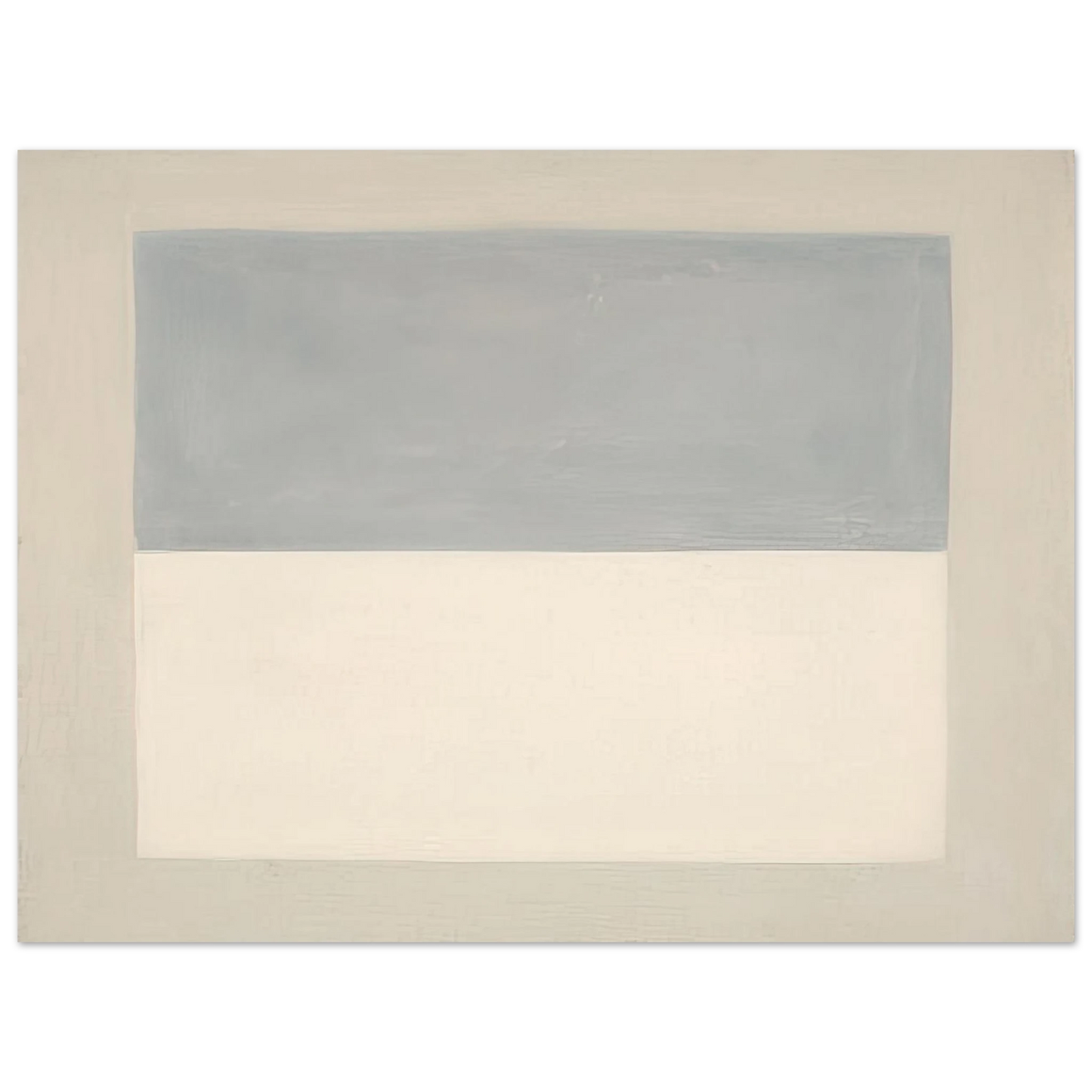 Agnes Martin - Rain Study 75x100 cm / 30x40inches Fine Art Poster