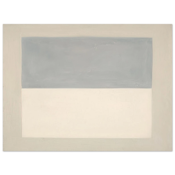 Agnes Martin - Rain Study 75x100 cm / 30x40inches Fine Art Poster