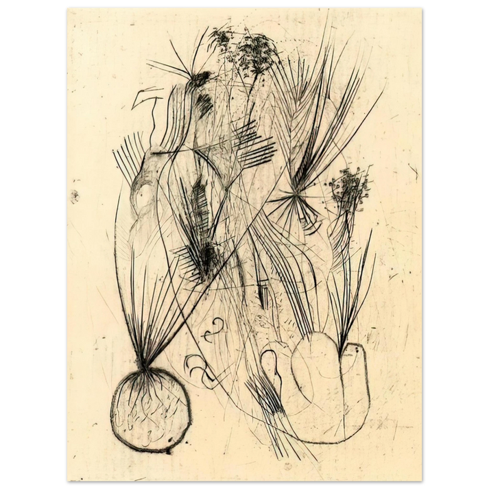 Wols - Planta tuberosa - Surrealism 75x100 cm / 30x40inches Fine Art Poster