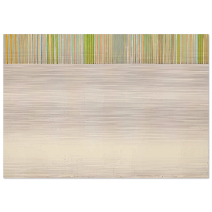 Treble - 1975 - Gene Davis Brushed Aluminum Print - 70x100 cm / 28x40 inches | Gene Davis Aluminum Print | Gene Davis Prints