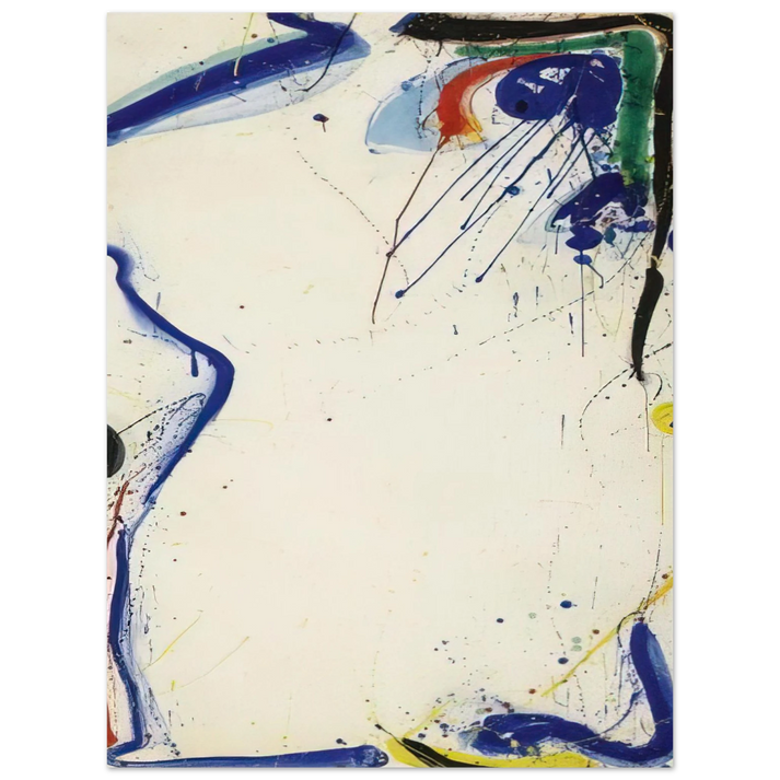 Sam Francis - Eye of Zengai 75x100 cm / 30x40inches Fine Art Poster