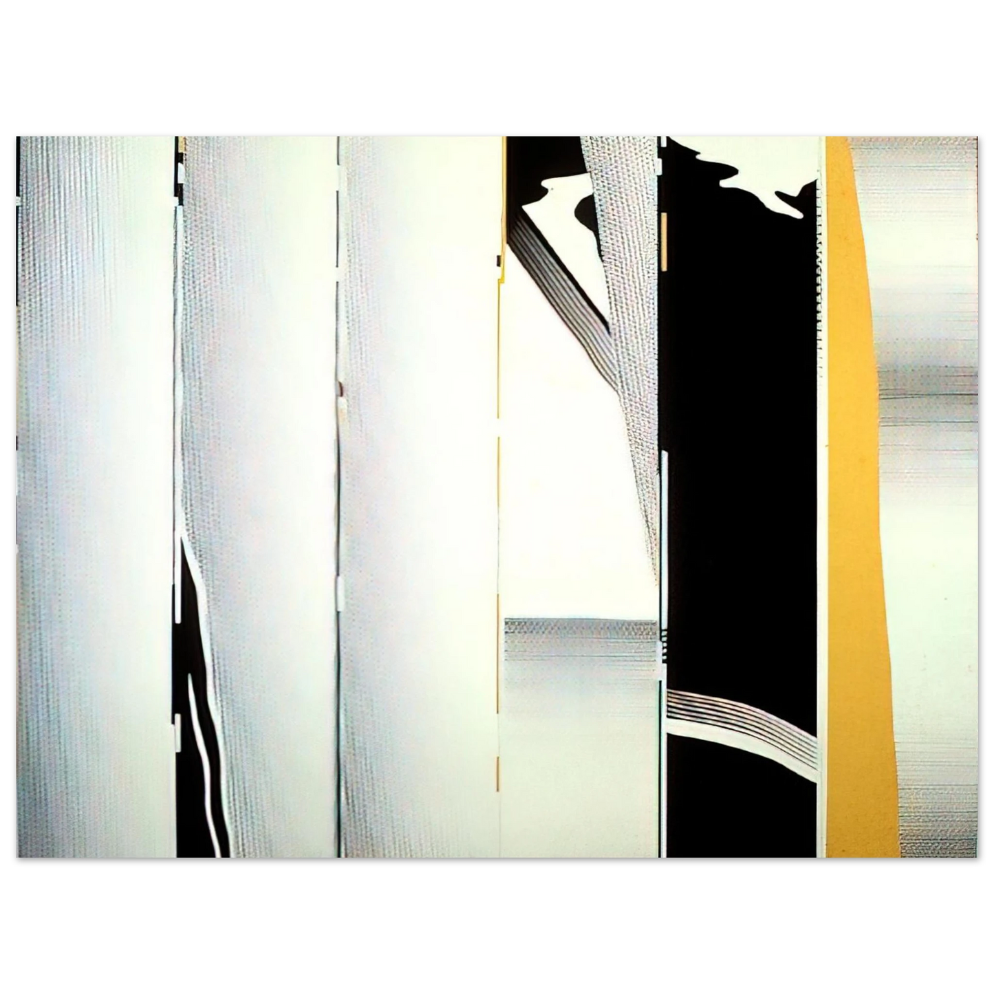 Roy Lichtenstein - MIRROR SIX PANELS 1 1970 75x100 cm / 30x40inches Fine Art Poster