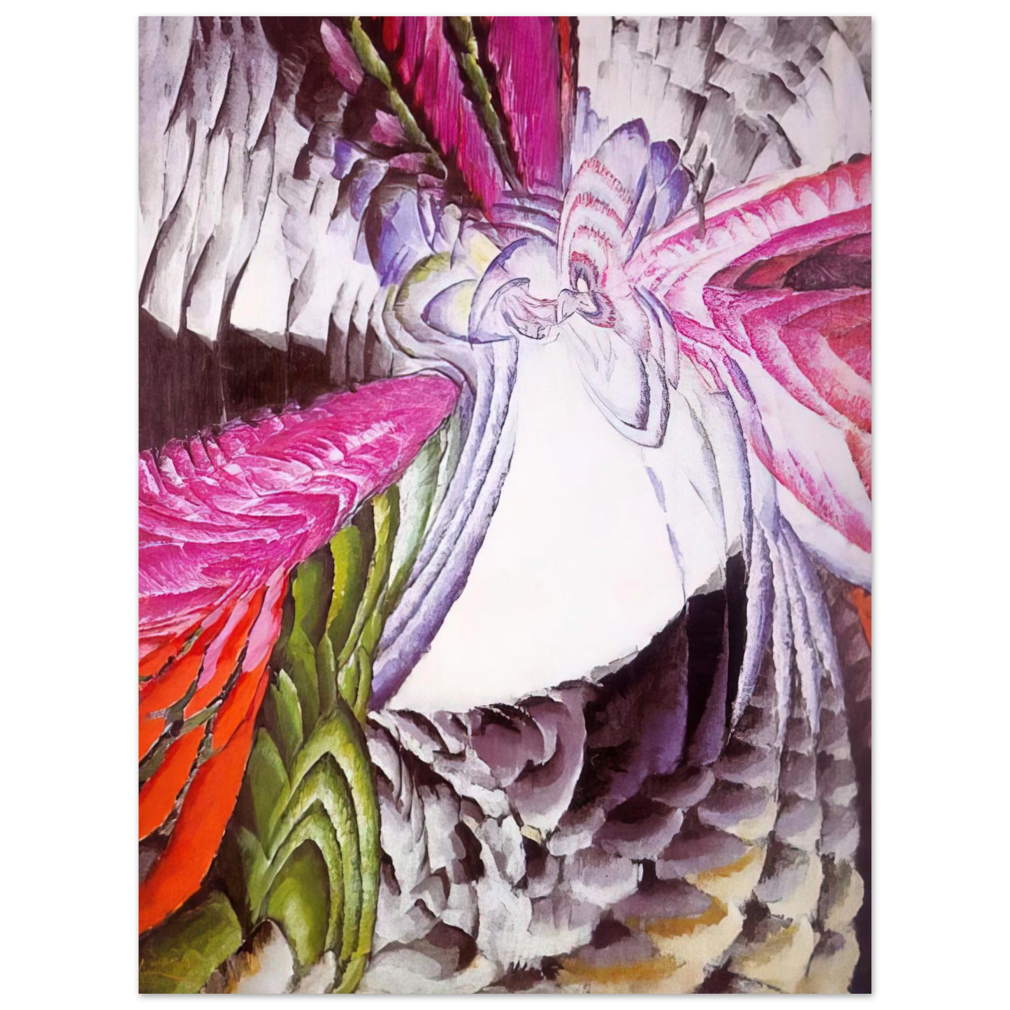 Frantisek Kupka - Organization of Graphic Motifs II 75x100 cm / 30x40inches Fine Art Poster