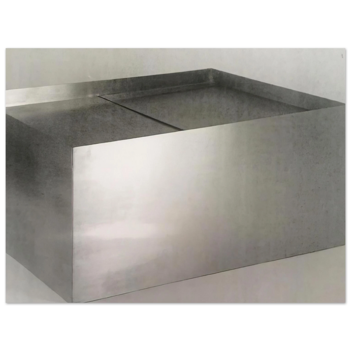 Donald Judd - Untitled Double Coffee Table - 1971 75x100 cm / 30x40inches Fine Art Poster