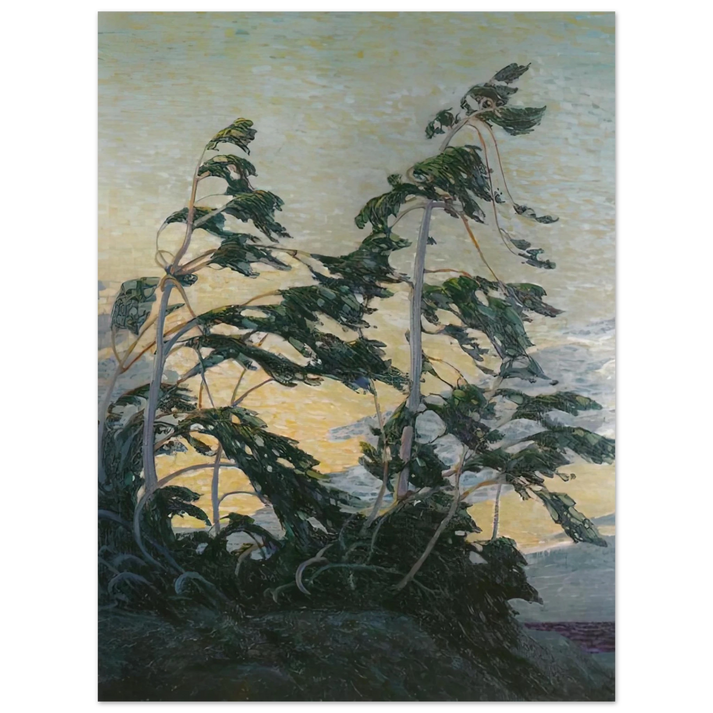 Tom Thomson - PINE ISLAND GEORGIAN BAY 1916 75x100 cm / 30x40inches Fine Art Poster