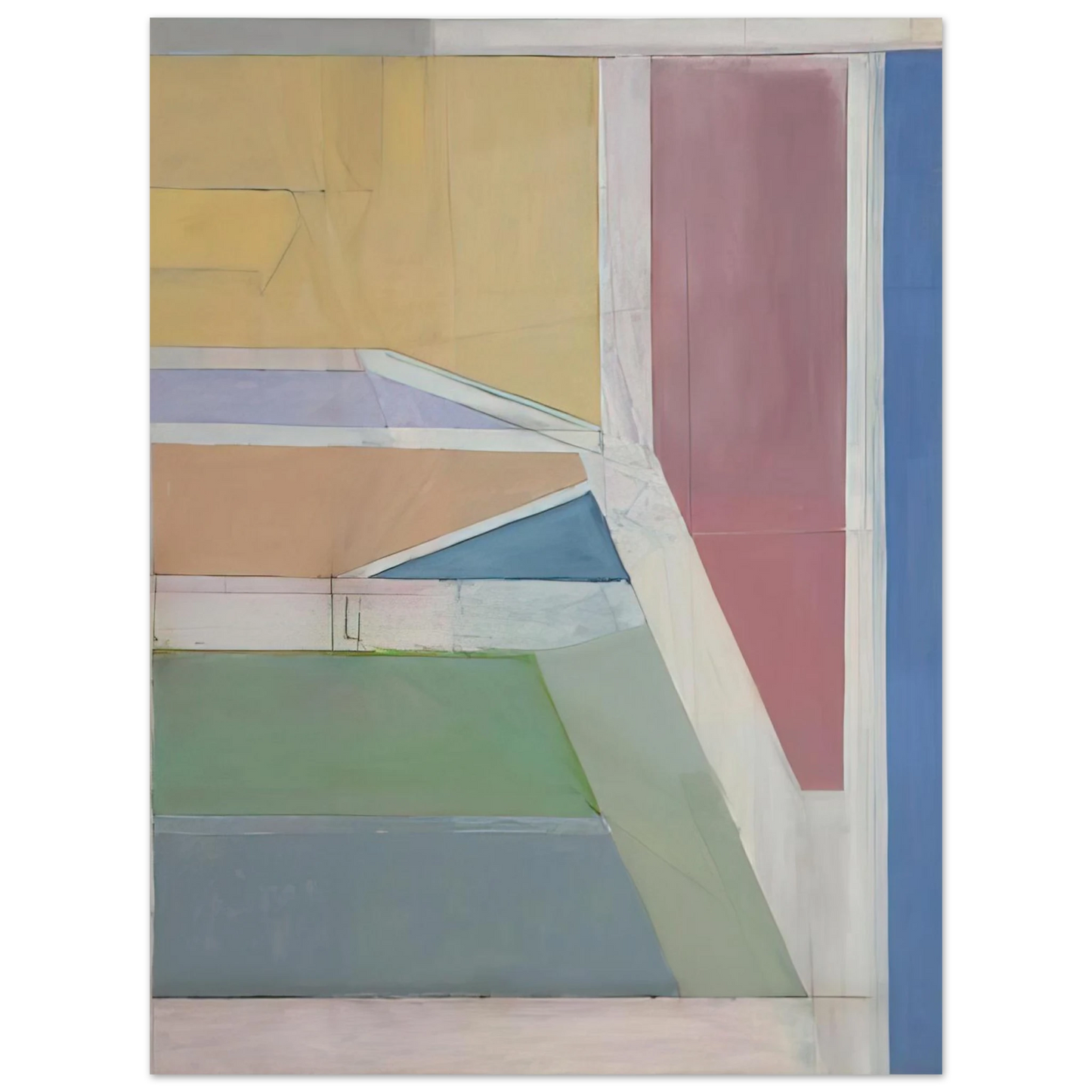 Richard Diebenkorn - Ocean Park #27 75x100 cm / 30x40inches Fine Art Poster
